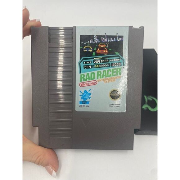 Nintendo Other - Vintage Rad Racer for Nintendo NES 1987